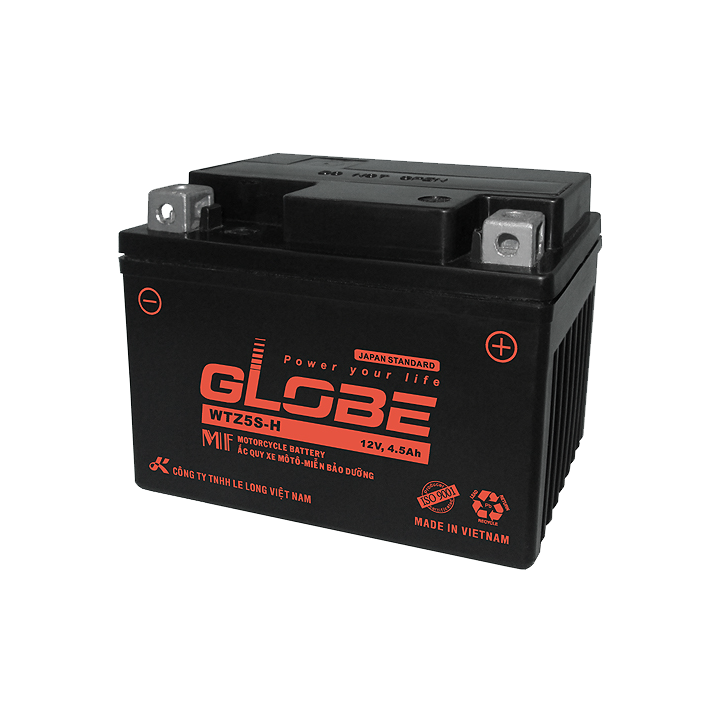 Batteria per auto 4.50Ah 12V Long WTZ5S-H | telebaterias.com