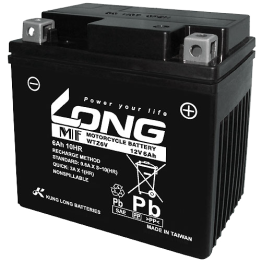 Batteria per auto 6Ah 12V Long WTZ6V | telebaterias.com