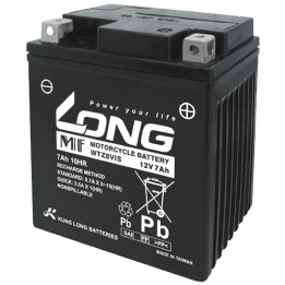 Batteria per auto 7Ah 12V Long WTZ8VIS | telebaterias.com