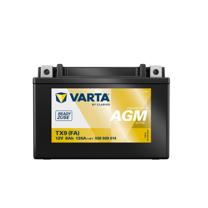 Batteria per moto 8Ah 12V 135A Varta 508909014 | telebaterias.com