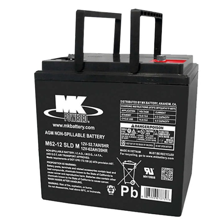 Batería Mk MK M62-12 SLD M ▷telebaterias.com